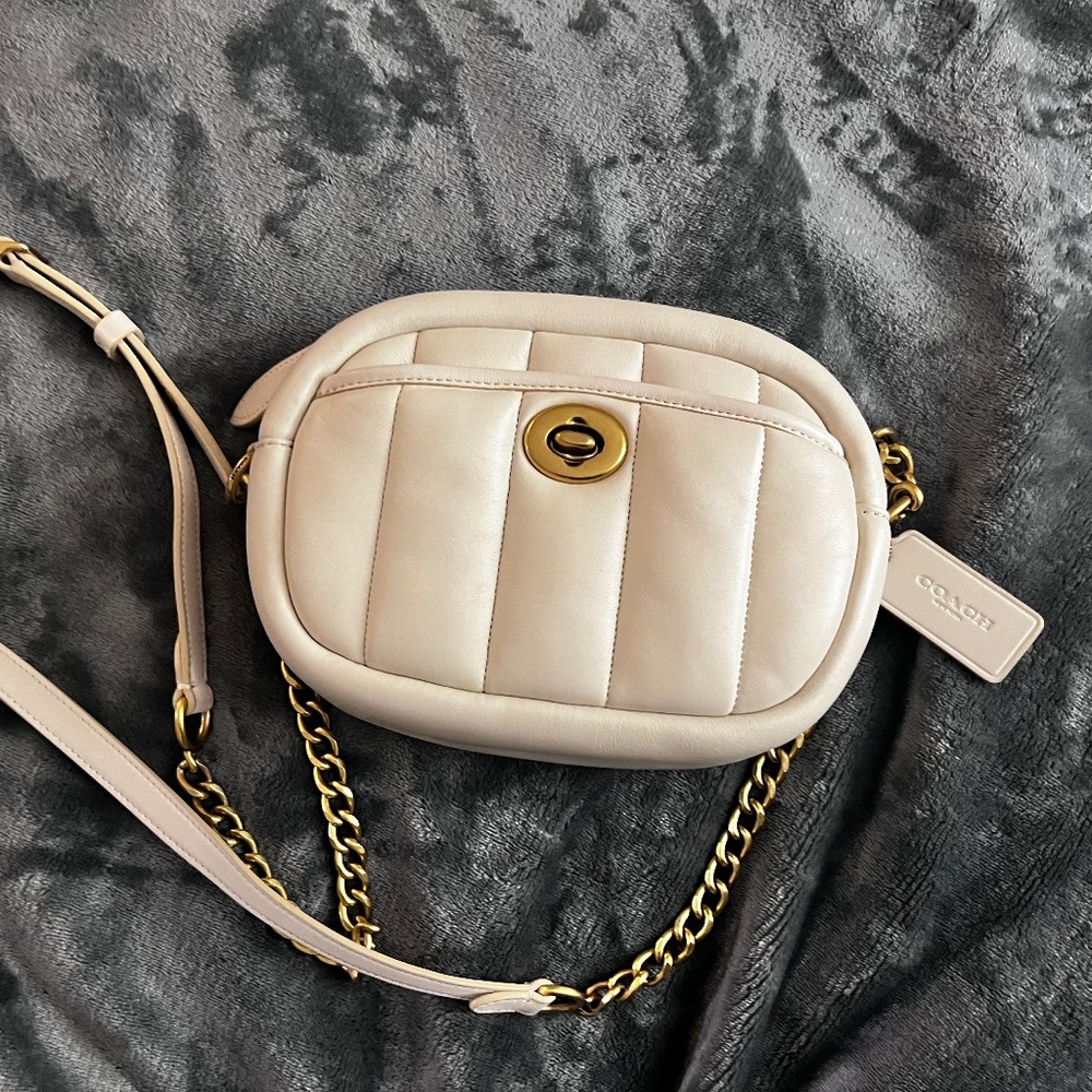 Coach crossbody bag ivory - never worn